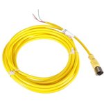 CONM6A-S5, Sensor Cables / Actuator Cables CONNECTOR M12 AC STR 5M PVC