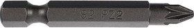 Биты магнитные PZ2, 50 мм, 5 шт, сталь S2 3102252 Лк-00002874