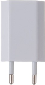 Фото 1/3 Зарядное устройство "LP" с USB выходом 1А (белый/европакет)