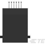 5555077-1, Modular Connectors / Ethernet Connectors 6/6 SMT LO PRO R/A