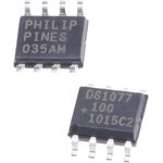 DS1077Z-100+, 100MHz MEMS Oscillator, 8-Pin 8 SO, DS1077Z-100+