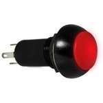 LP3-41G321W, Pushbutton Switches 15/32\"Thrd Rear Mnt 12V Red LED