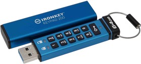 IKKP200/64GB, IronKey Keypad 200 64 GB USB 3.2 USB Stick