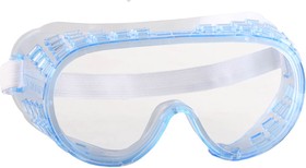 110244, ЗУБР закрытого типа, стекло из ударопрочного поликарбоната, защитные очки с непрямой вентиляцией, Профессионал (110244)