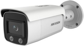 Камера видеонаблюдения IP Hikvision DS-2CD2T47G2-L(C)(2.8mm), 1520p, 2.8 мм, белый