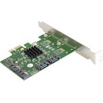 EX283710RUS, Контроллер ExeGate EXE-503 (PCI-E x1 v2.0, SATA3 6Gb/s, 4 int. ...