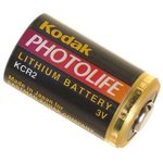 Батарейка, напряжение 3 В, 800мАч, 15.6x27, Li, CR2, Kodak