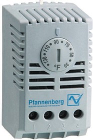 FLZ510 17103000010, FLZ Changeover Enclosure Thermostat, 100 → 250 V ac, +32 → +140 °F