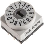 DRS 60016, Переключатель: кодирующий переключатель; Пол: 16; 0,15A/42ВDC