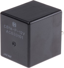 Фото 1/5 CB1A-P-12V, PCB Mount Automotive Relay, 12V dc Coil Voltage, 40A Switching Current, SPST