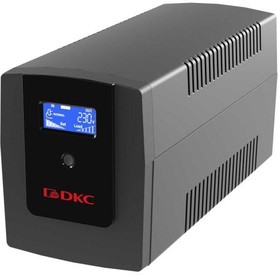 Фото 1/10 Источник бесперебойного питания ИБП Info LCD 1500В.А IEC C13 (4) USB + RJ45 DKC INFOLCD1500I