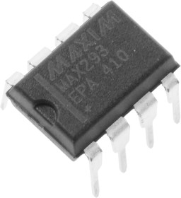 Фото 1/6 MAX293EPA+, Фильтр с переключаемыми конденсаторами, эллиптический, Низких Частот, 8-ой, 1, 4.75 В, 11 В, DIP