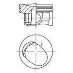 41257600, Поршень ДВС AUDI. VW 1.2TSI CBZA/CBZB =71 1.2x1.2x2 STD 09