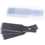 Steel Flat Safety Knife Blade, 46mm, 100 per Package