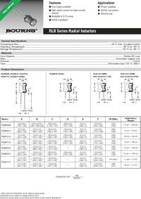 RLB1314-221KL, 220 мкГн,, Катушка индуктивности, Bourns | купить в ...