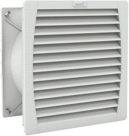 PF66000 11666152055, PF 66.000 Series Filter Fan, 115 V ac, AC Operation, 640m³/h Filtered, 1741m³/h Unimpeded, IP54, 320 x 320mm