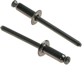 Фото 1/3 SSD66SSBS, Stainless Steel Blind Rivet, 4.8mm