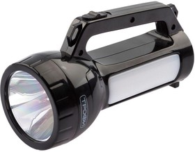 Фото 1/8 Фонарь-прожектор аккумуляторный PA-504 SMD LED 1Вт боков. светильник 24 SMD LED 2 режима 4 Трофи Б0042439