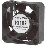 F310R-05LC, DC Fans Brushless DC Fan, 30 X 30 X 10mm, 5V DC, .09m3/min Air flow ...