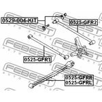 0529004KIT, Болт подвески