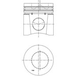 93355960, Поршневая группа ASSEMBLY MWM 105 SEMI