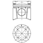 94846960, Поршневая группа FRM/FPM ASSEMBLY MAN 128