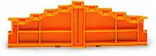 727-217, Торцевая пластина, 2 мм, оранжевая