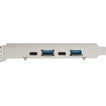 PEXUSB312A2C2V, 4 Port USB A, USB C USB 3.2 USB C Card