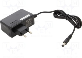 50773, Power supply: switched-mode; plug; 5VDC; 3A; 15W; Plug: straight