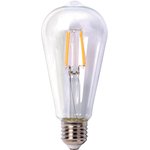 Лампа светодиодная Hiper THOMSON LED FILAMENT ST64 7W 730Lm E27 4500K