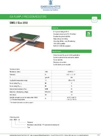 Shunt R010 SMS-R010-1.0, RESISTOR - ISA-PLAN SHUNT, 0.01, – купить оптом и в розницу