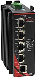 SLX-5EG-1, PoE Switch, Unmanaged, 1Gbps, 60W, RJ45 Ports 5, PoE Ports 4