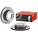 09.7226.11, Диск тормозной UV Coated | перед |