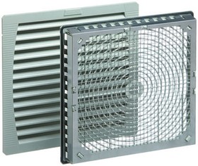 PF65000 11665152055, PF 65.000 Series Filter Fan, 115 V ac, AC Operation, 480m³/h Filtered, 831m³/h Unimpeded, IP54, 320 x 320mm