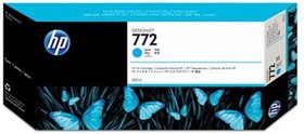Фото 1/5 Картридж струйный HP №772 CN636A голубой (300мл) для HP DJ Z5200