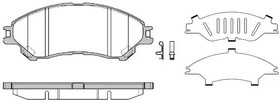 Фото 1/2 1589.02, 1589 02_колодки дисковые передние!\ Suzuki SX4 1.6/1.6DDiS 13