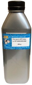 Тонер для HP Color LJ CP 4525/CM4540 (фл,250,син, Polyester,TMC040 IMEX) Silver ATM