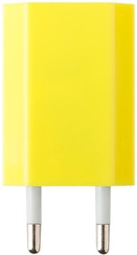 Фото 1/3 Зарядное устройство "LP" с USB выходом 1А (желтый/коробка)