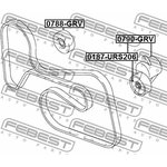 Натяжитель ремня SUZUKI GRAND VITARA/ESCUDO JB416/JB420/JB627 2006-2014 0790-GRV