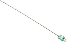 Фото 1/2 SYSCAL Type K Mineral Insulated Thermocouple 250mm Length, 3mm Diameter → +1100°C