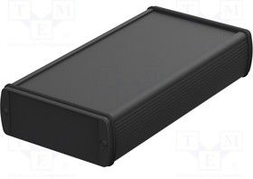 ABPH 1040-0200, Enclosure: with panel; ALUBOS 1040; X: 108mm; Y: 200mm; Z: 42mm; IP65