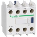 LADN22, Блок контактный дополнительный к LC1-D фронтальный 2но+2нз