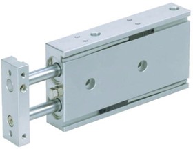 CXSM20-100, Pneumatic Guided Cylinder - 20mm Bore, 100mm Stroke, CXS Series
