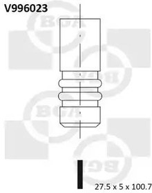 V996023, Выпускной клапан