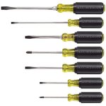 85076, Screwdrivers, Nut Drivers & Socket Drivers Screwdriver Set, Slotted and Phillips, 7-Piece