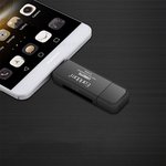 USB OTG Картридер Earldom ET-OT70 4 в 1 MicroUSB/USB на SD/MicroSD (черный)