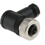 1681143, Circular Connector, 4 Contacts, Cable Mount, M12 Connector, Socket ...
