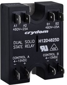 Фото 1/6 D2440D, Solid State Relays - Industrial Mount 40A 280VAC DUAL