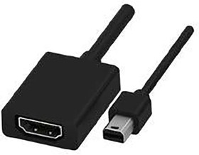 Фото 1/2 CA-MINIDP-HDMIF-6FT, Cable HDMI-A Socket to Mini Disply Port Plug 6' - Bag