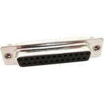 DB25-ST-1-BL, Connector D-Sub Receptacle 25Pos Vertical Solder Cup - Tray